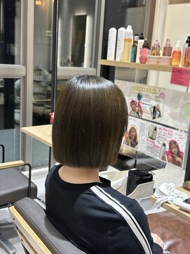 クム 川越(kum) 切りっぱなしボブ【kum川越】