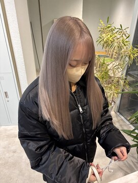 コード 四条河原町駅店(CHORD) Designerけいと×艶髪ミルクティーベージュ/京都/河原町