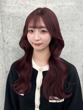 エヌアイ オモテサンドウ(ni omotesando) ブリーチなしダブルカラー/チェリーピンク