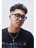 MEN'S DAMDEE TOKYO 浅草田原町【ダムディー】バーバー/フェード/メンズパーマ/理容室&nbsp;ニュアンスパーマ/波巻きツイストスパイラル[浅草/理容室]