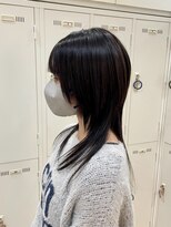 アッシュ 町田駅前通り店(Ash)&nbsp;【Ash町田駅前通り店　西尾 美妃】ロングウルフ