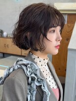 ユーラボラトリー(U LABORATORY)&nbsp;自然なラフ感がかわいいボブパーマ【群馬/太田】