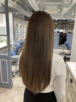 シェノン 赤羽店(CHAINON) 艶髪ロンググレージュカラーブリーチ1回赤羽ダブルカラーが得意