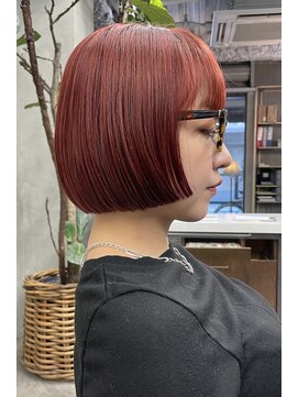 ザ デイ(THE DAY) レッドカラー/暖色カラー/ボブ