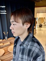 コルバース(COL BIRTH)&nbsp;曲がる矯正 センターパート マッシュウルフ