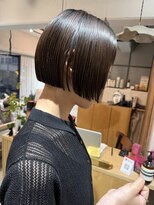 エトワ 中央店(etoi)&nbsp;大分韓国ヘアタッセルボブミニボブショートボブ切りっぱなし