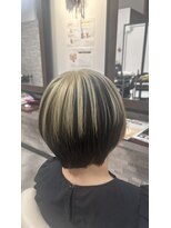 ヘアーララプラス(HAIR lala+) 【HAIR lala+】 #アンブレラカラー#ハイトーン#寒色系
