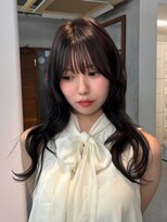 ブランコ 表参道(BLANCO)&nbsp;ワンホンレイヤー/ミルクティーブロンド/ダークブルー/表参道