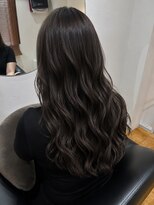 フォームフォローズファンクション 本郷(FORM FOLLOWS FUNCTION)&nbsp;透け感グレージュ×韓国レイヤーウェーブ