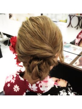 ヘアメイク アフェクト(hair make afe'cto) UPスタイル