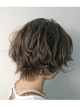 ヘアーアンドアイラッシュ ヨーク(Hair&eyelash york's) ウェット質感ショートウェーブ