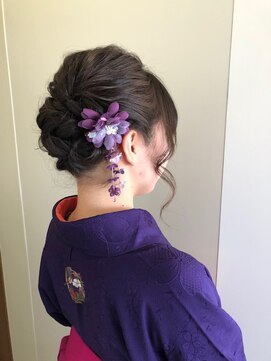 ブラッシュ ワン クルー(.brush ONE CREW) 袴着付けとセット