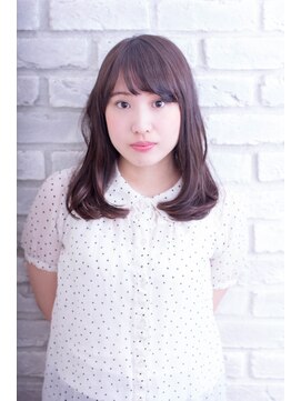 エルサフィロ ヨドヤバシ(el zafiro yodoyabashi) 【el zafiro yodoyabashi】大人女子ゆるワンカールミディアム