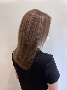 ルララドゥ 透明感ツヤカラー/髪質改善/ララドゥ