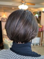 アルファ インタラクティブ エム フラワー(ALUFA interactive.M Flower)&nbsp;30代40代＜明るい白髪ぼかし＞ナチュラル透明感アッシュブラウン