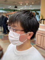 アポロカットステージ 相模大野店&nbsp;アップバング/ツーブロックマッシュ<理容室>[メンズ/相模大野]