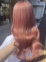 ミリ 奈良店(mm) ピンクカラー 春カラー くびれカット 近鉄奈良