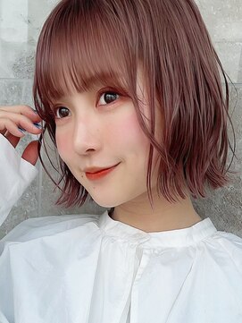 サンド クリア 横浜本店(sand clear) ベナボブ×ピンクベージュ