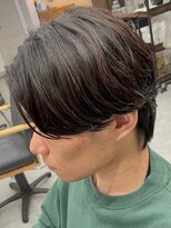 フゥ 宇都宮(FeU)&nbsp;センターパートニュアンスパーマスパイラルパーマメンズパーマ