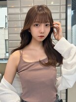 リリー(Lilley)&nbsp;【lilley 稲永麻衣】顔周りカット+ブリーチなし+天神韓国ヘア