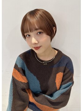 レイラバイアフロート 吉祥寺(Lila by afloat) 大人可愛い20代30代40代くびレイヤーショートボブ丸みショート