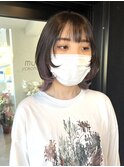 インナーカラーケアブリーチイヤリングカラーハイライトレイヤー