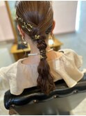 パーティーヘアセット