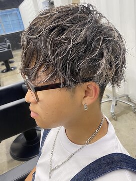 ココ 本八幡(KOKO) □#ショート#メッシュ＃ニュアンスパーマ＃韓国マッシュ