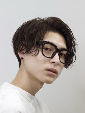 オーシャントーキョー(OCEAN TOKYO) メンズパーマツイスパ波巻きスパイラルマッシュセンターパート