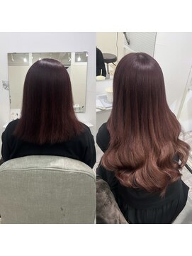 ハイエクステンション 京都駅前店(Hi-Extension) カシスブラウン ★ mao_156