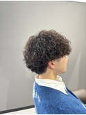 【メンズスタイル×波巻きスパイラルパーマ】