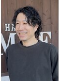 【メンズパーマ】スパイラルウルフ
