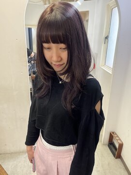 ラビリンス(Labyrinth) 大人レイヤースタイルとラベンダーカラー