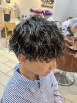 キャンバス バイ ネオリーブ 横浜西口(Canvas by neo.)&nbsp;メンズパーマ ツイストスパイラルパーマ 横浜