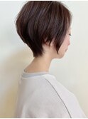 大人ショートレイヤースタイル