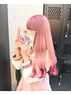 ヴァイス 渋谷店(VAICE) ペールピンク/エンドカラー/レッド/推しカラー