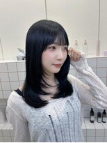 リル(re'll)&nbsp;《花屋併設》ミディアムレイヤー［酸性ストレート/ヘアセット］