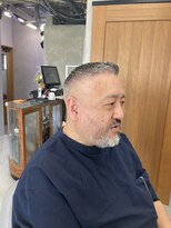 ドッグス 柏(Dawgs)&nbsp;フェザーパーマ　サーフカール　刈り上げセンターパート