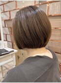 明るめショートボブ