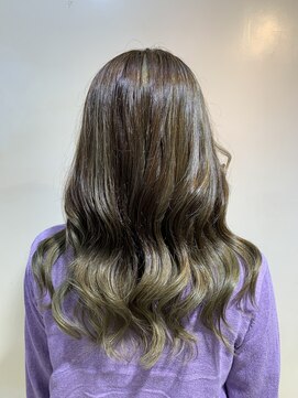 アズールサン 草加西口店(azule-sun) グラデーションカラー,マットグリーン,艶カラー,韓国風【草加】