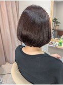 ナチュラルストレートボブ