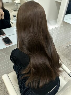 ペレ アネックス 大阪梅田茶屋町店(PELE ANNEX) クラゲヘアー/小顔に見せるヘア/ココアベージュ/梅田