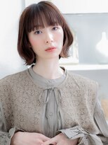 モッズヘア 越谷(mod's hair)&nbsp;切りっぱなしハッシュカット小顔くびれヘアc7越谷20代30代40代