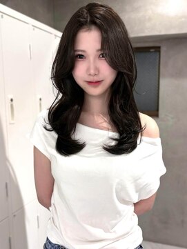 スウィープ 平尾(sweep) レイヤーカット×オリーブグレージュ