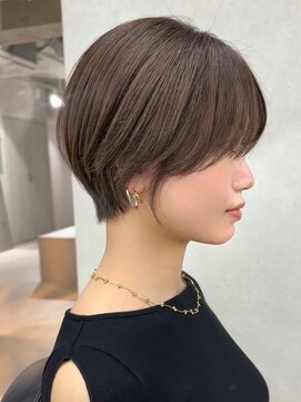 ガーデンタチカワネクスト(garden tachikawa next) マッシュショート大人ショート耳掛けショート大人上品20代30代