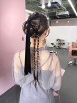 ツイ 新潟駅南けやき通り(tui)&nbsp;リボンカチモリヘア/ヘアセット