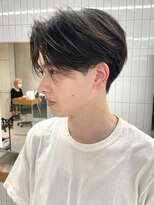 ニコトウキョウ 新宿(nico TOKYO) 刈り上げセンターパートテーパーフェードカットニュアンスパーマ