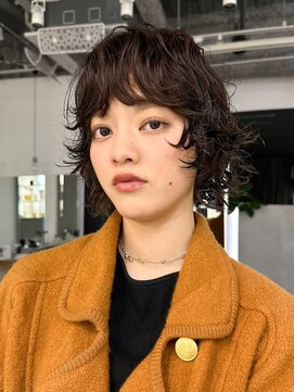フィルムス 渋谷(FILMS) デジタルパーマ/レイヤーボブ/韓国巻き風/結べるレイヤーカット