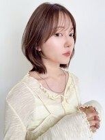 ファナ(fha-na)&nbsp;☆　外ハネボブ　韓国風ミディアムレイヤー☆イメチェン