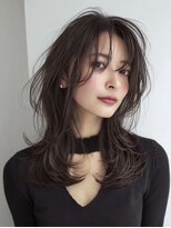 ハーツ 青山表参道店(Heart's) 白髪ぼかし脱白髪染め似合わせレイヤーカット40代50代60代